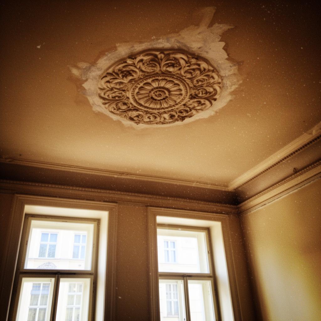 Vorher/Nachher Stuck-Detail
